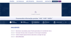 Desktop Screenshot of dupasauliai.com